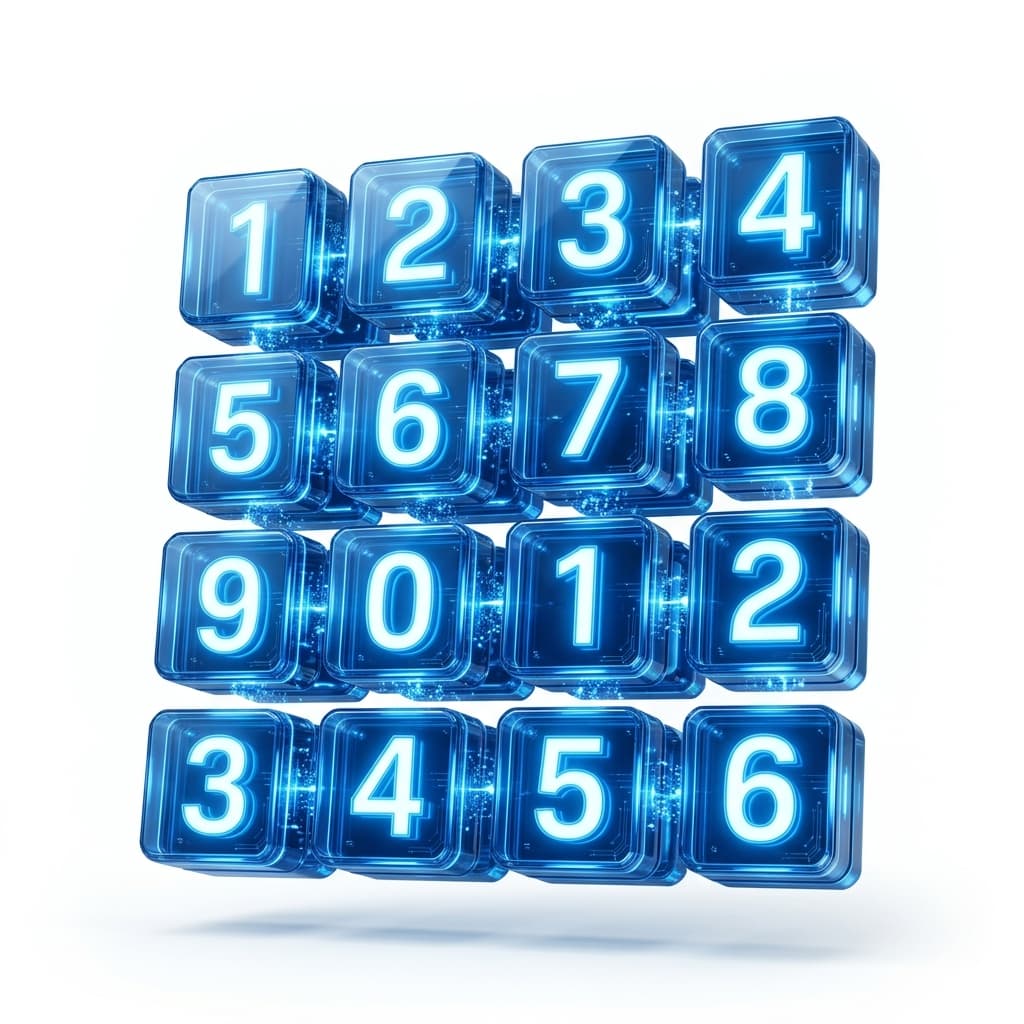 Icon Numbers